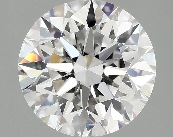 2.03 Carat Round Shaped Excellent Cut VVS2 IGI Certified Lab Grown Diamond