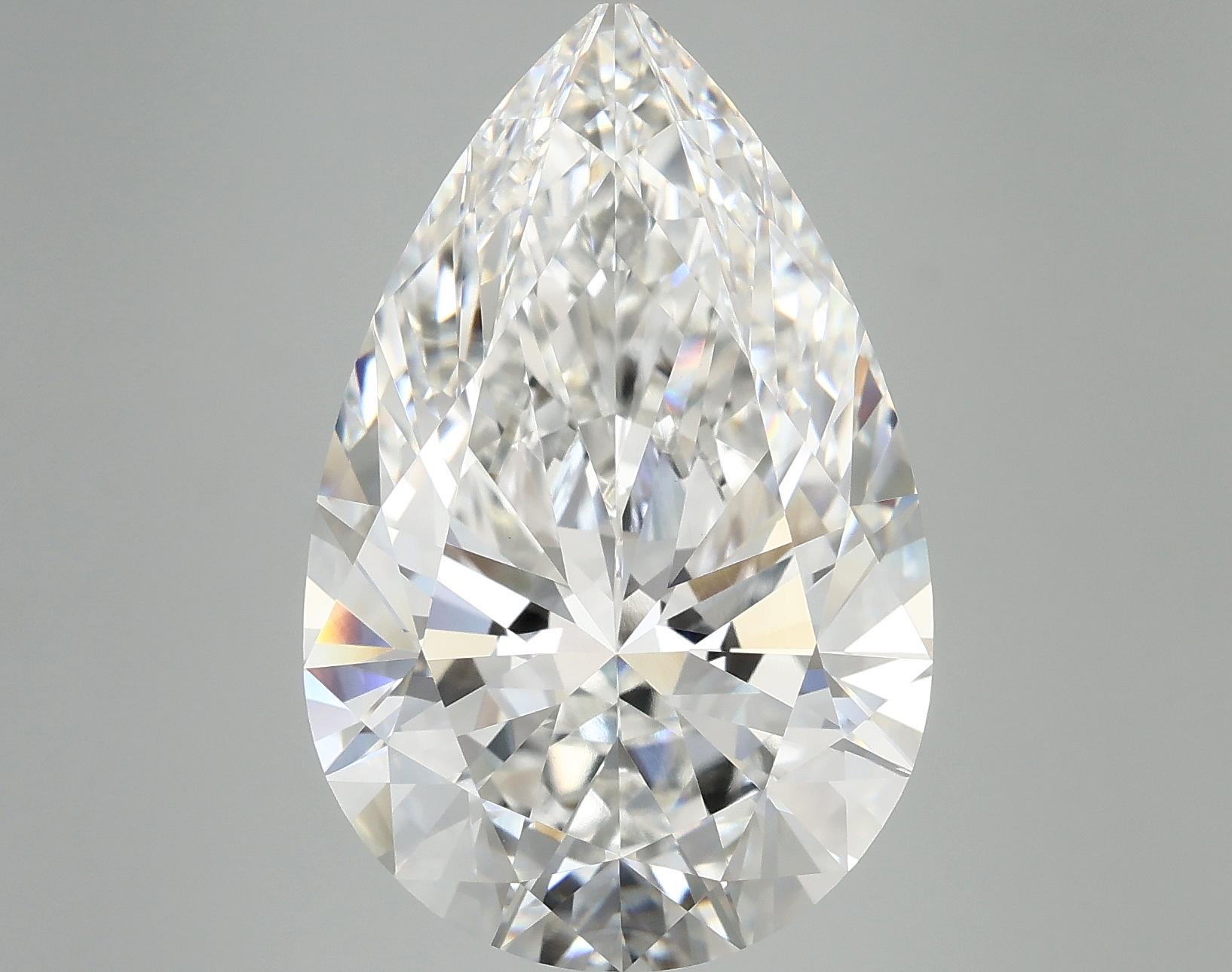 10.03 Carat Pear Shaped Ideal Cut VVS2 IGI Certified Lab Grown Diamond