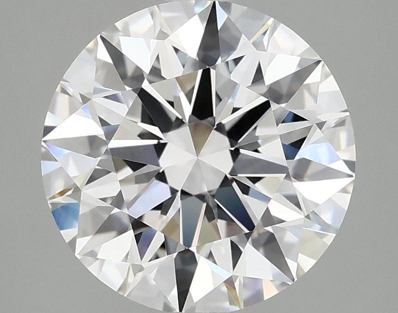 3.09 Carat Round Shaped Ideal Cut VVS2 IGI Certified Lab Grown Diamond