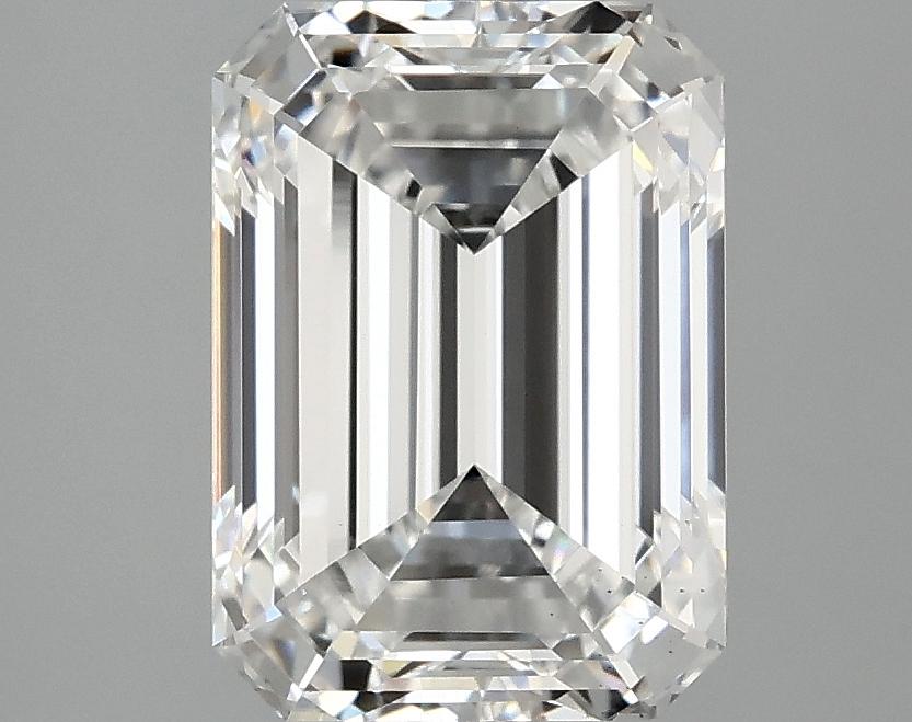 3.09 Carat Emerald Shaped Ideal Cut VS1 IGI Certified Lab Grown Diamond