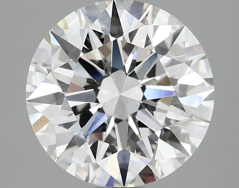 3.06 Carat Round Shaped Ideal Cut VVS2 IGI Certified Lab Grown Diamond