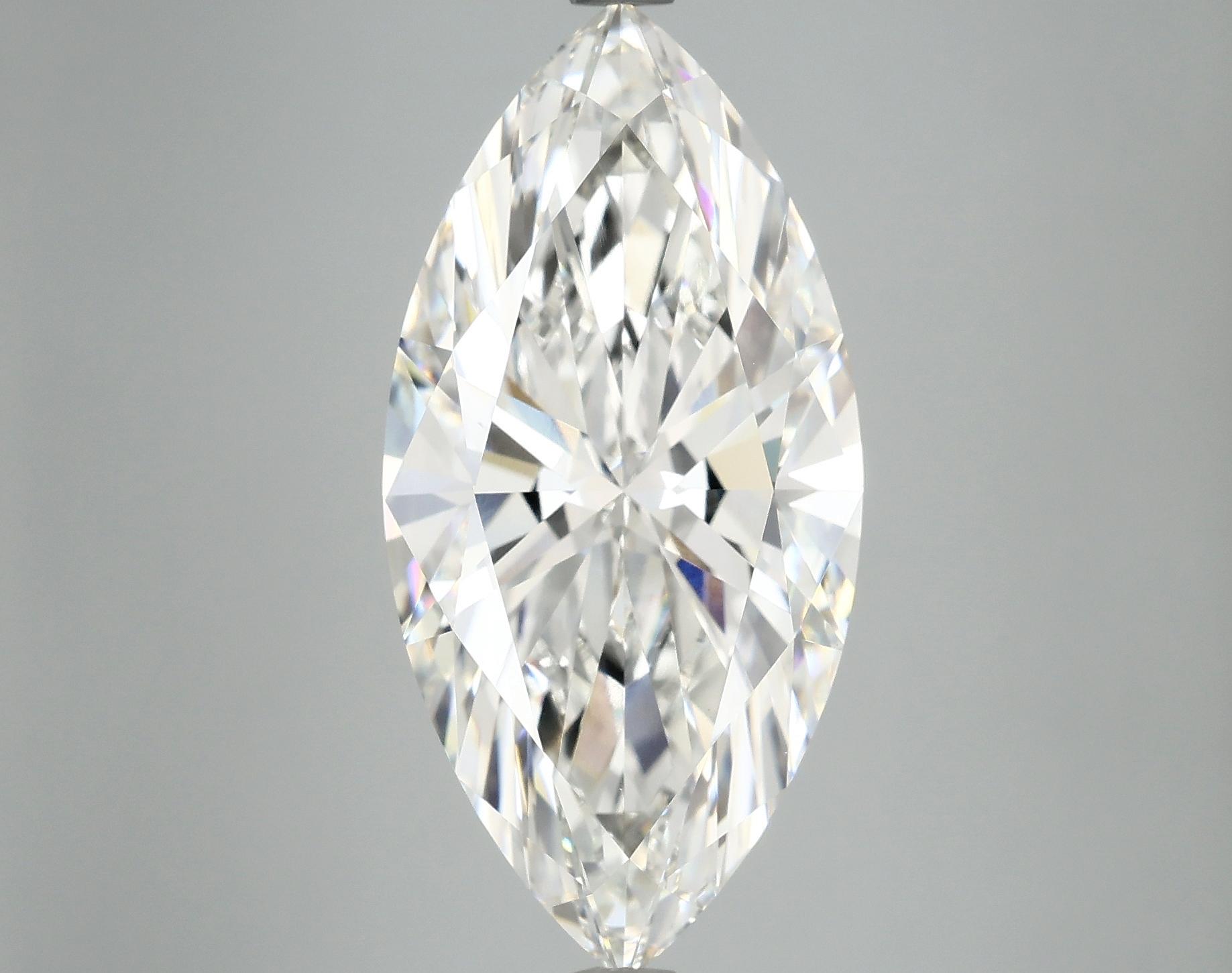 8.24 Carat Marquise Shaped Ideal Cut VVS2 IGI Certified Lab Grown Diamond