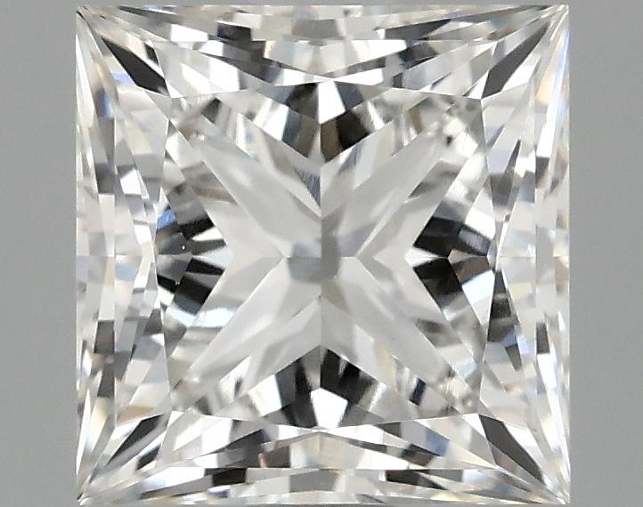 2.05 Carat Princess Shaped Ideal Cut VS1 IGI Certified Lab Grown Diamond