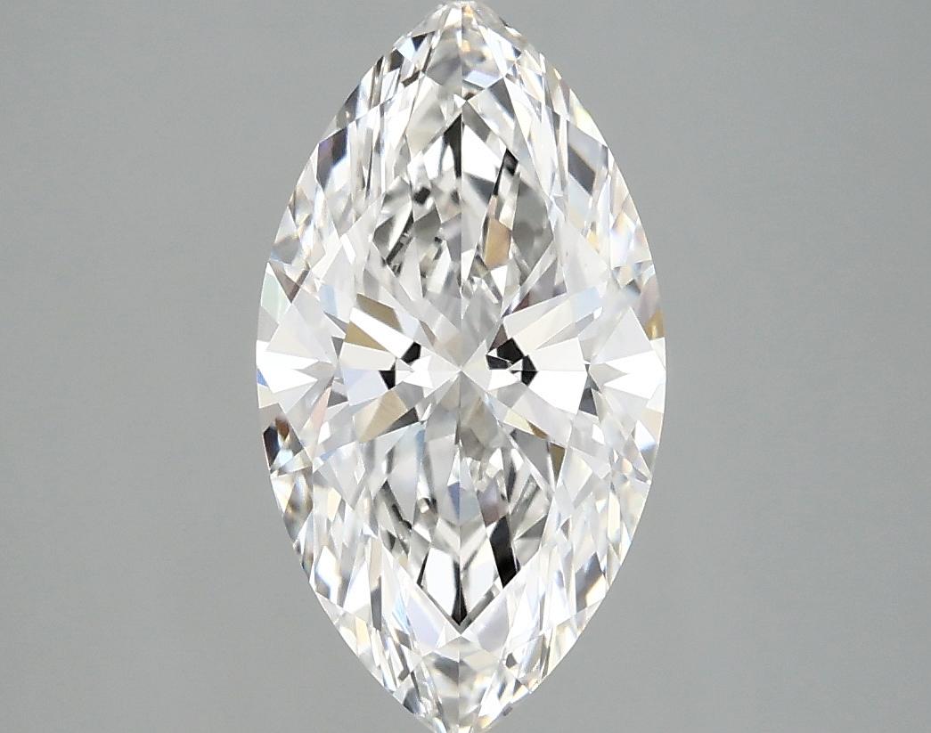 2.03 Carat Marquise Shaped Excellent Cut VVS1 IGI Certified Lab Grown Diamond