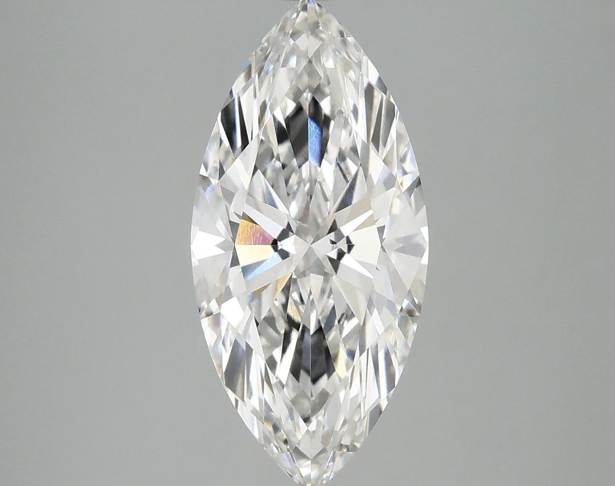 3.02 Carat Marquise Shaped Excellent Cut VVS2 IGI Certified Lab Grown Diamond