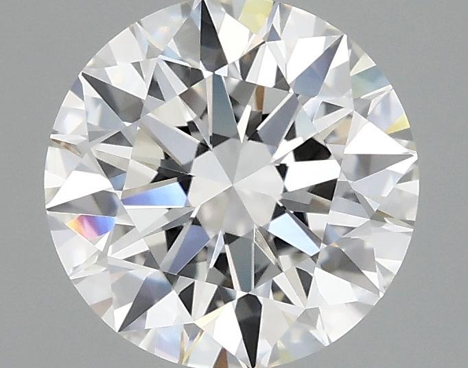 2.03 Carat Round Shaped Excellent Cut VVS2 IGI Certified Lab Grown Diamond