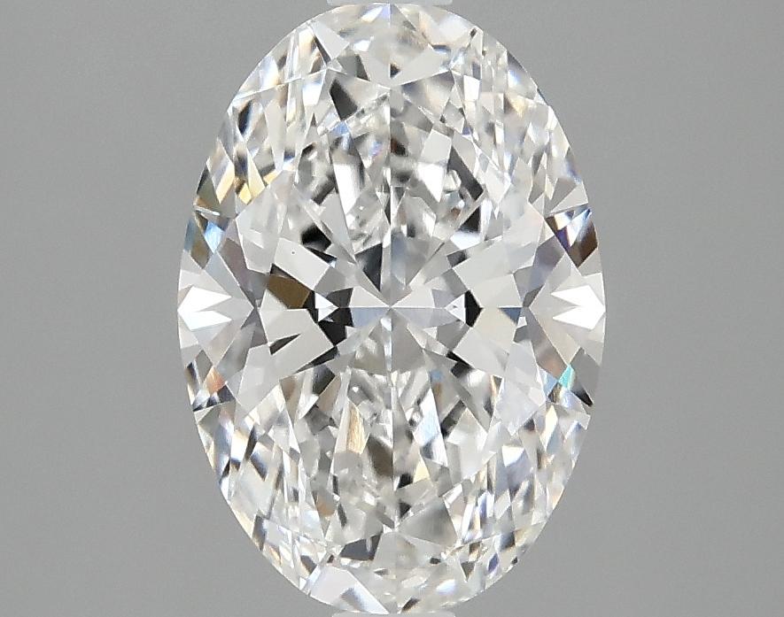 2.05 Carat Oval Shaped Ideal Cut VVS2 IGI Certified Lab Grown Diamond