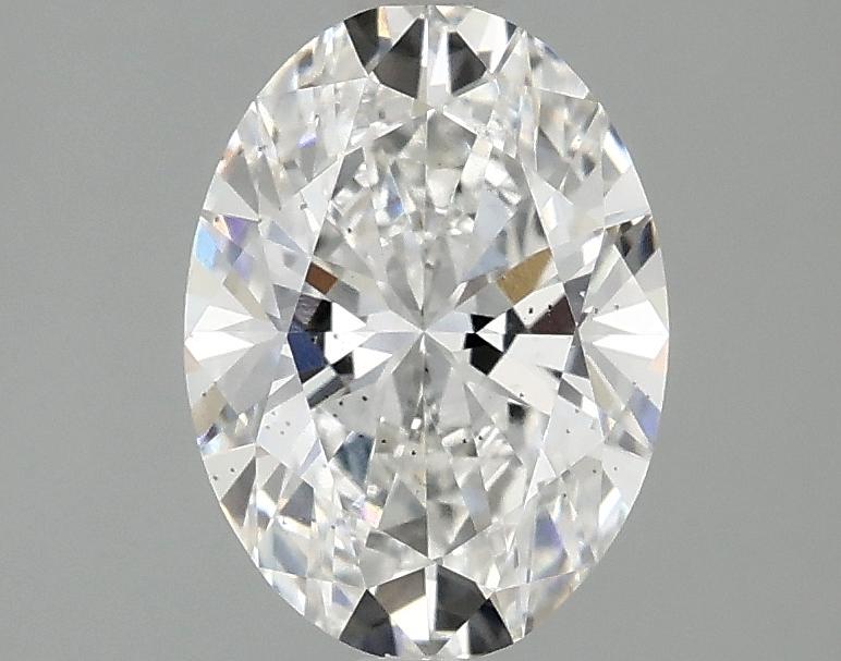 1.59 Carat Oval Shaped Excellent Cut SI1 IGI Certified Lab Grown Diamond