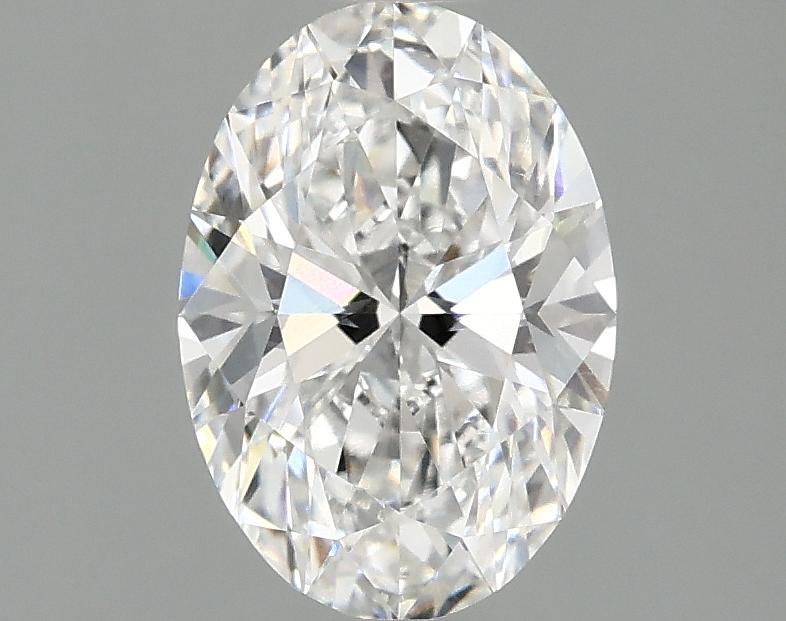 1.45 Carat Oval Shaped Ideal Cut VVS2 IGI Certified Lab Grown Diamond