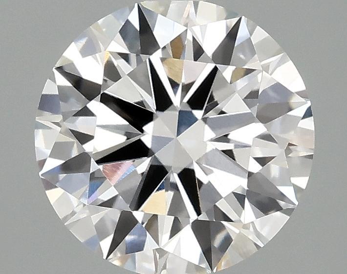 2.07 Carat Round Shaped Ideal Cut VVS2 IGI Certified Lab Grown Diamond