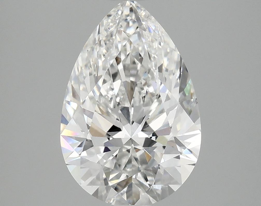 3.03 Carat Pear Shaped Excellent Cut VS2 IGI Certified Lab Grown Diamond
