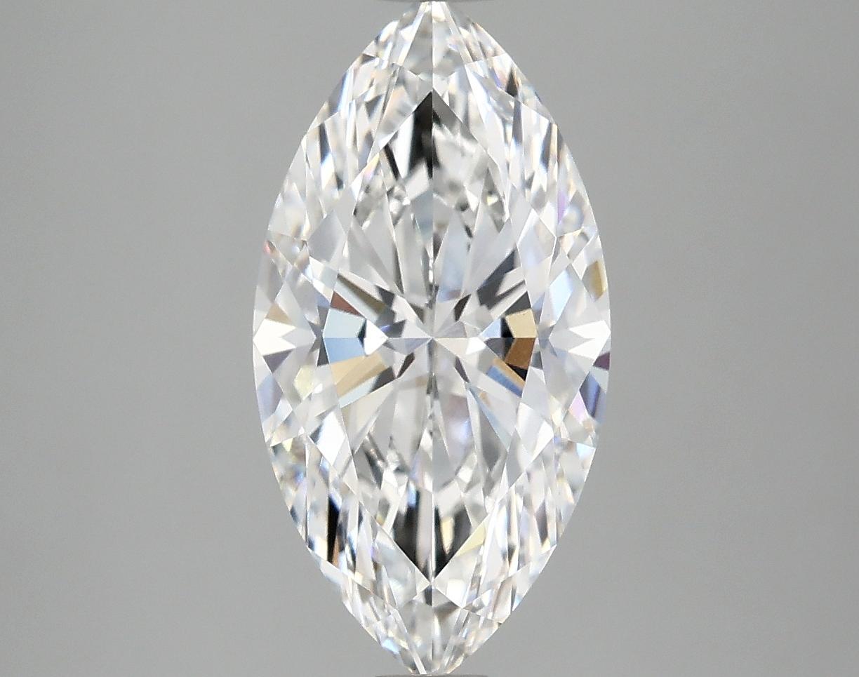 3.1 Carat Marquise Shaped Ideal Cut VVS2 IGI Certified Lab Grown Diamond