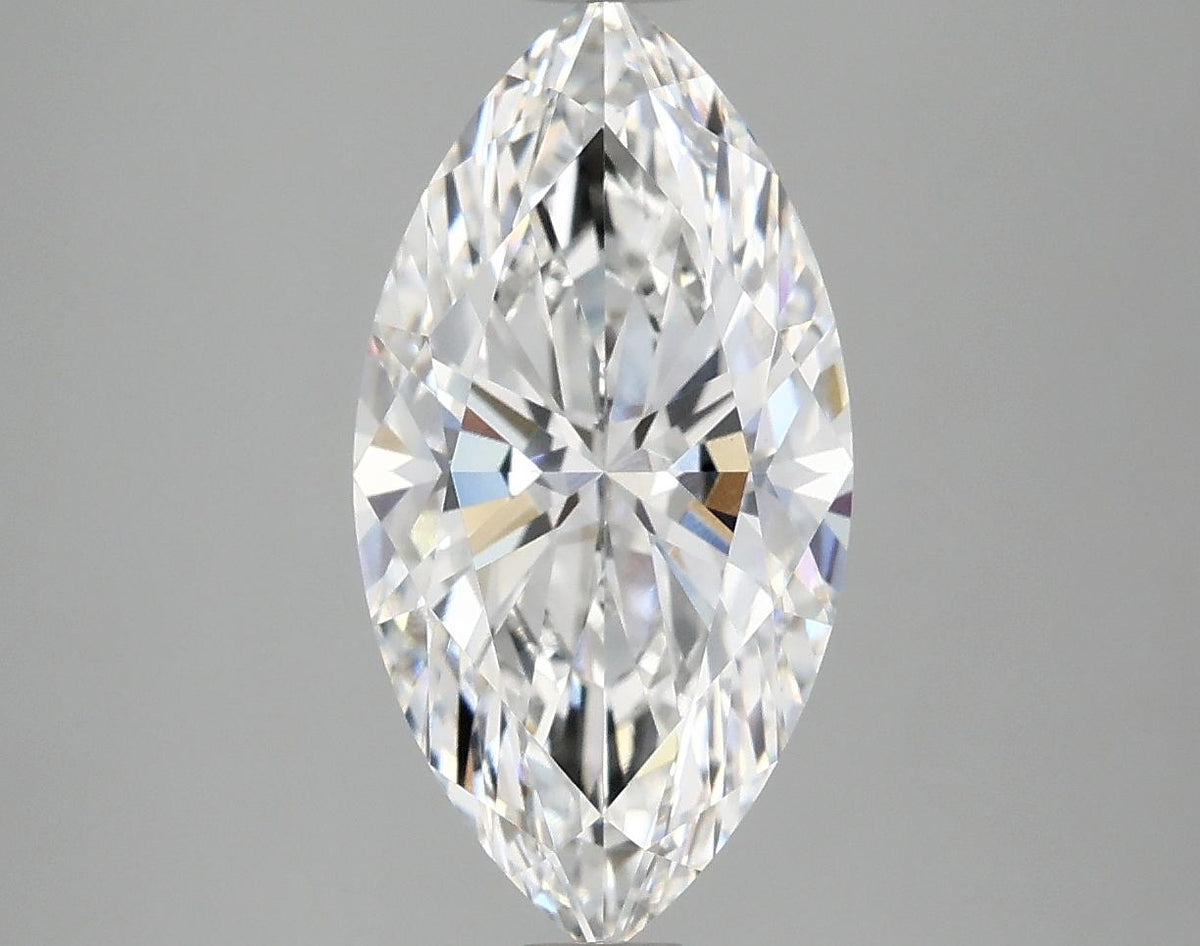 3.1 Carat Marquise Shaped Ideal Cut VVS2 IGI Certified Lab Grown Diamond