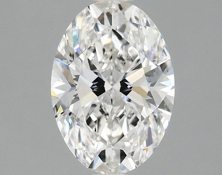 1.5 Carat Oval Shaped Ideal Cut VVS2 IGI Certified Lab Grown Diamond