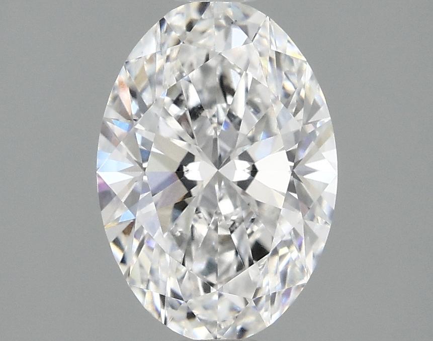 1.5 Carat Oval Shaped Ideal Cut VVS2 IGI Certified Lab Grown Diamond