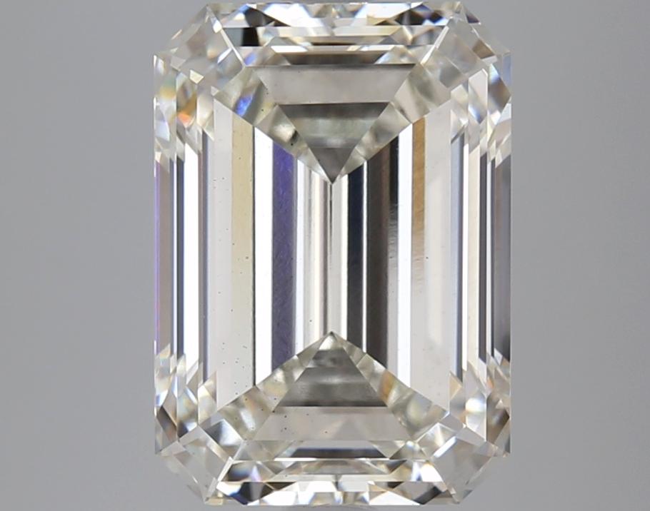 5.09 Carat Emerald Shaped Ideal Cut VS2 IGI Certified Lab Grown Diamond