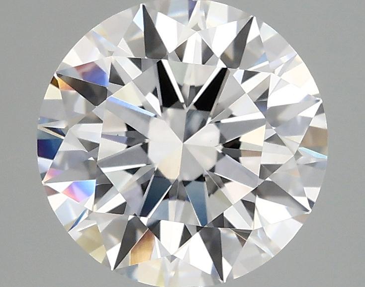 2.03 Carat Round Shaped Ideal Cut VVS2 IGI Certified Lab Grown Diamond