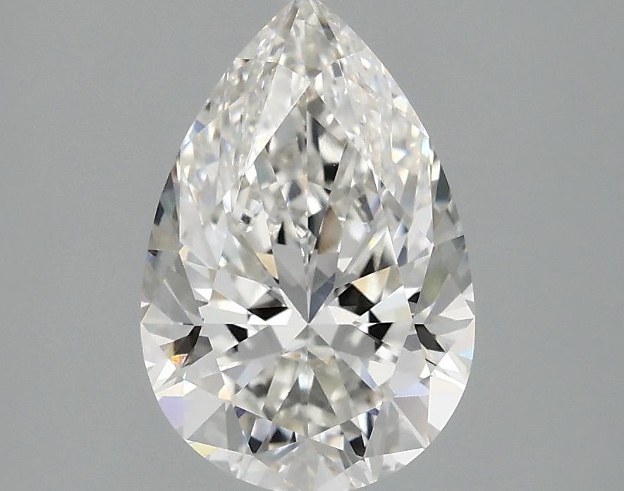 2.01 Carat Pear Shaped Excellent Cut VVS2 IGI Certified Lab Grown Diamond