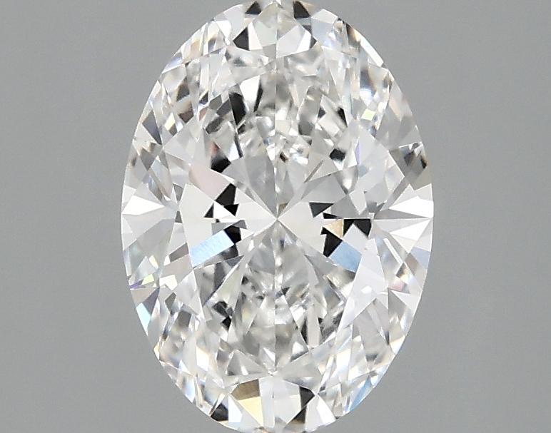1.5 Carat Oval Shaped Ideal Cut VVS2 IGI Certified Lab Grown Diamond