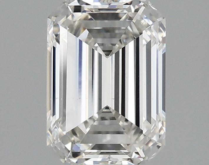 2.01 Carat Emerald Shaped Ideal Cut VS2 IGI Certified Lab Grown Diamond
