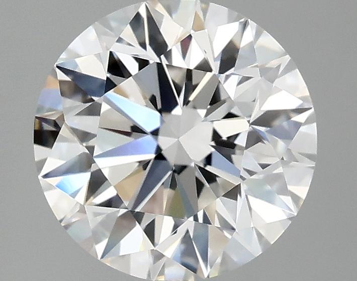 2.08 Carat Round Shaped Excellent Cut VVS2 IGI Certified Lab Grown Diamond