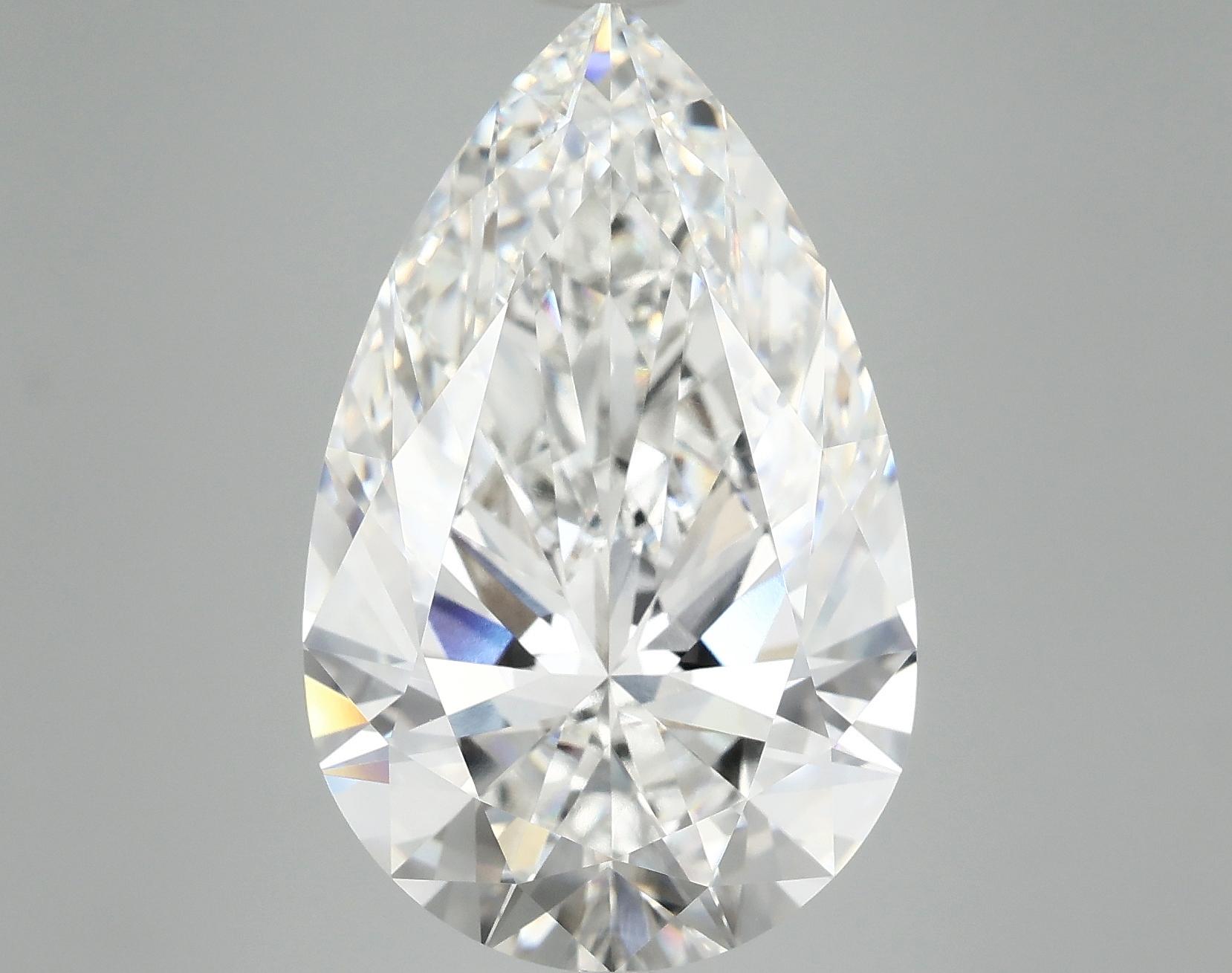 10.06 Carat Pear Shaped Ideal Cut VVS2 IGI Certified Lab Grown Diamond