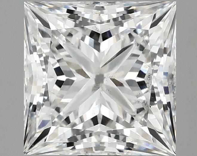 2.07 Carat Princess Shaped Ideal Cut SI1 IGI Certified Lab Grown Diamond