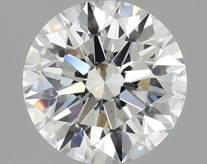 2.06 Carat Round Shaped Ideal Cut VS2 IGI Certified Lab Grown Diamond