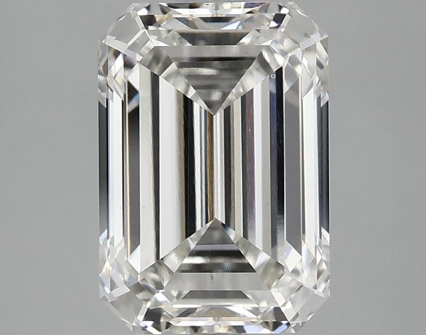 3.08 Carat Emerald Shaped Ideal Cut VS1 IGI Certified Lab Grown Diamond