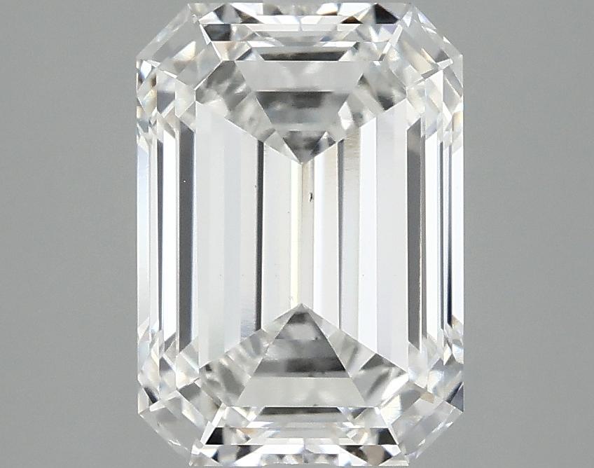3.09 Carat Emerald Shaped Ideal Cut VS2 IGI Certified Lab Grown Diamond