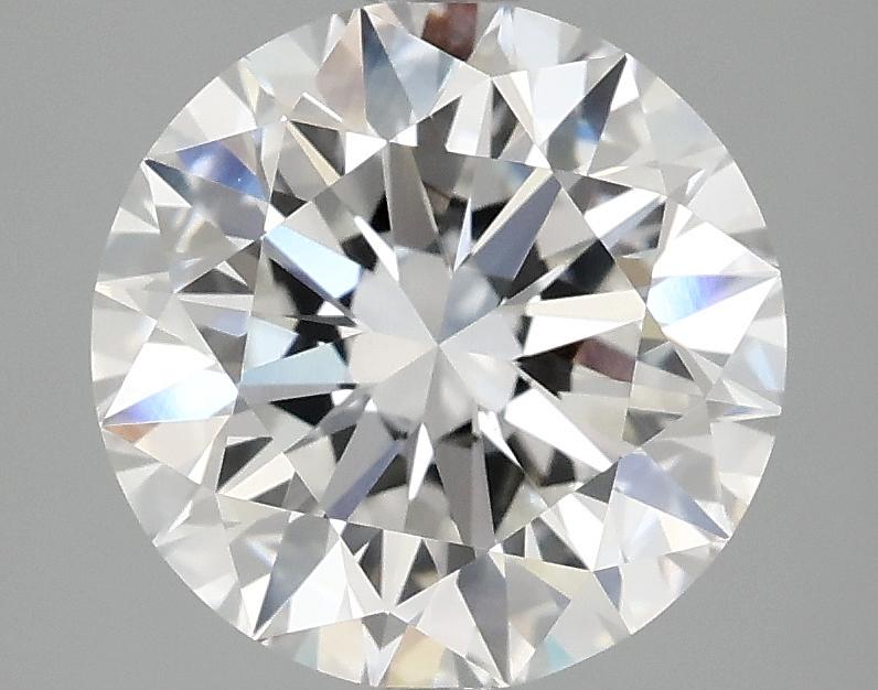 3.08 Carat Round Shaped Excellent Cut VVS2 IGI Certified Lab Grown Diamond