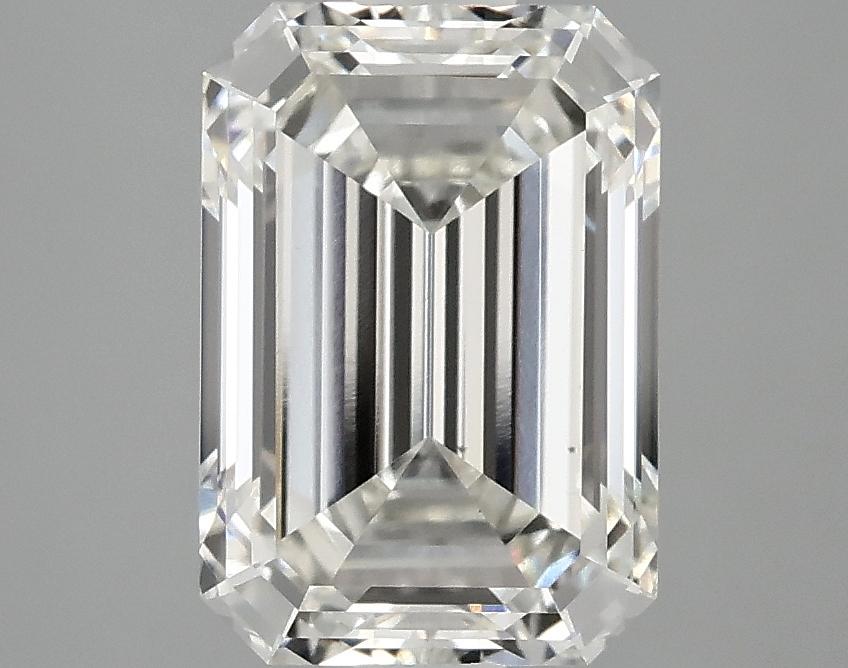 2.98 Carat Emerald Shaped Ideal Cut VS2 IGI Certified Lab Grown Diamond