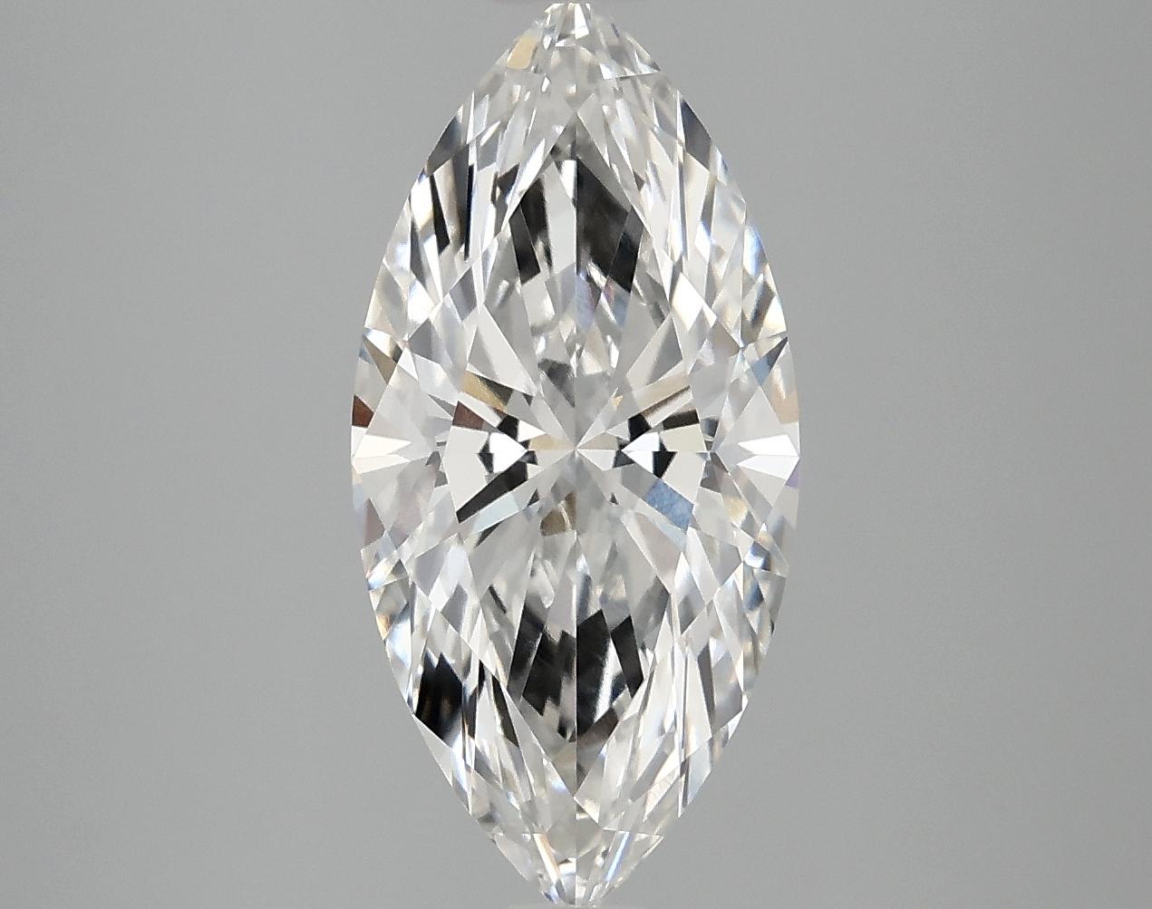 3.02 Carat Marquise Shaped Excellent Cut VS1 IGI Certified Lab Grown Diamond