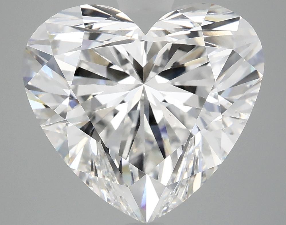 5.52 Carat Heart Shaped Ideal Cut VS1 IGI Certified Lab Grown Diamond