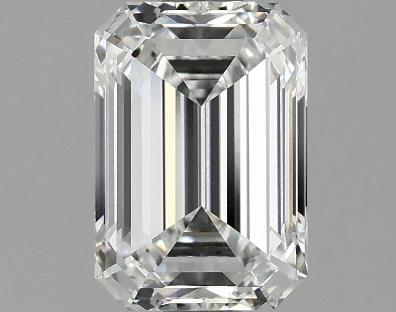 1.3 Carat Emerald Shaped Ideal Cut VVS2 IGI Certified Lab Grown Diamond