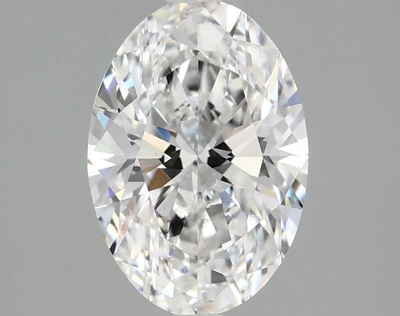 1.45 Carat Oval Shaped Ideal Cut VVS2 IGI Certified Lab Grown Diamond