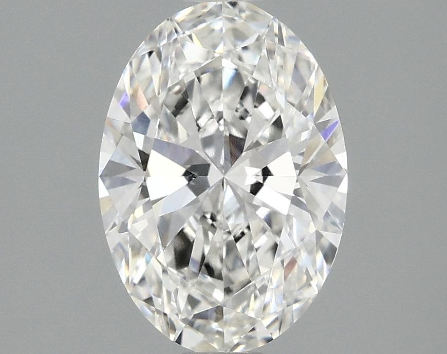 1.54 Carat Oval Shaped Ideal Cut VVS2 IGI Certified Lab Grown Diamond