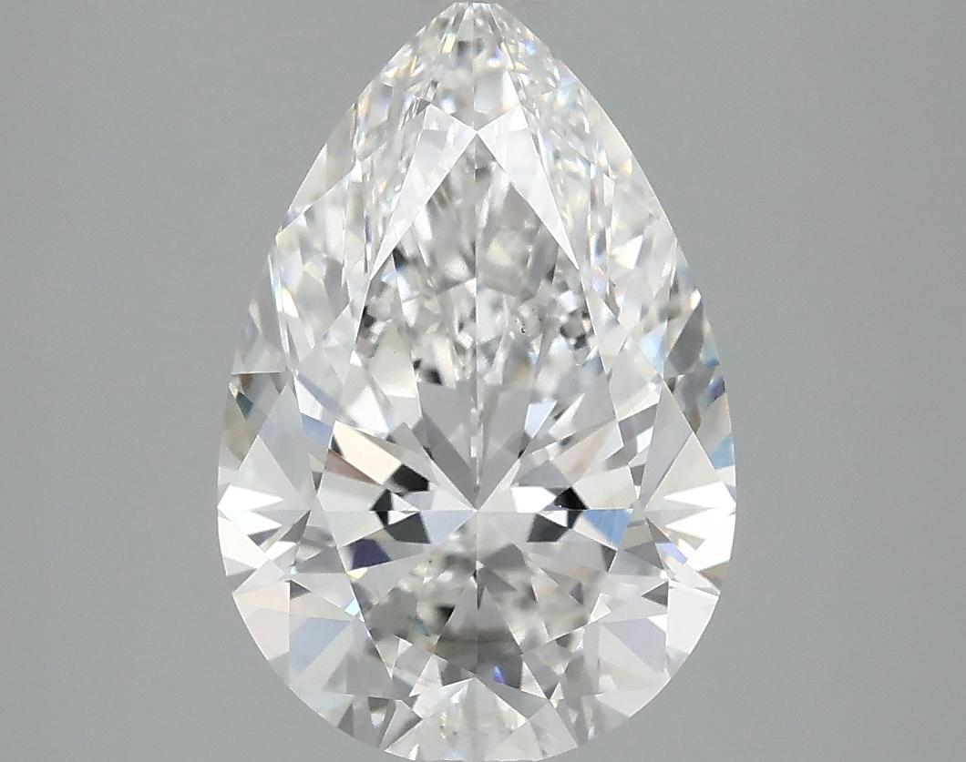 3.09 Carat Pear Shaped Excellent Cut VS2 IGI Certified Lab Grown Diamond