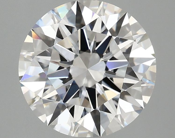 2.56 Carat Round Shaped Ideal Cut VVS2 IGI Certified Lab Grown Diamond