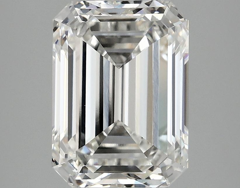 3.05 Carat Emerald Shaped Excellent Cut VVS2 IGI Certified Lab Grown Diamond