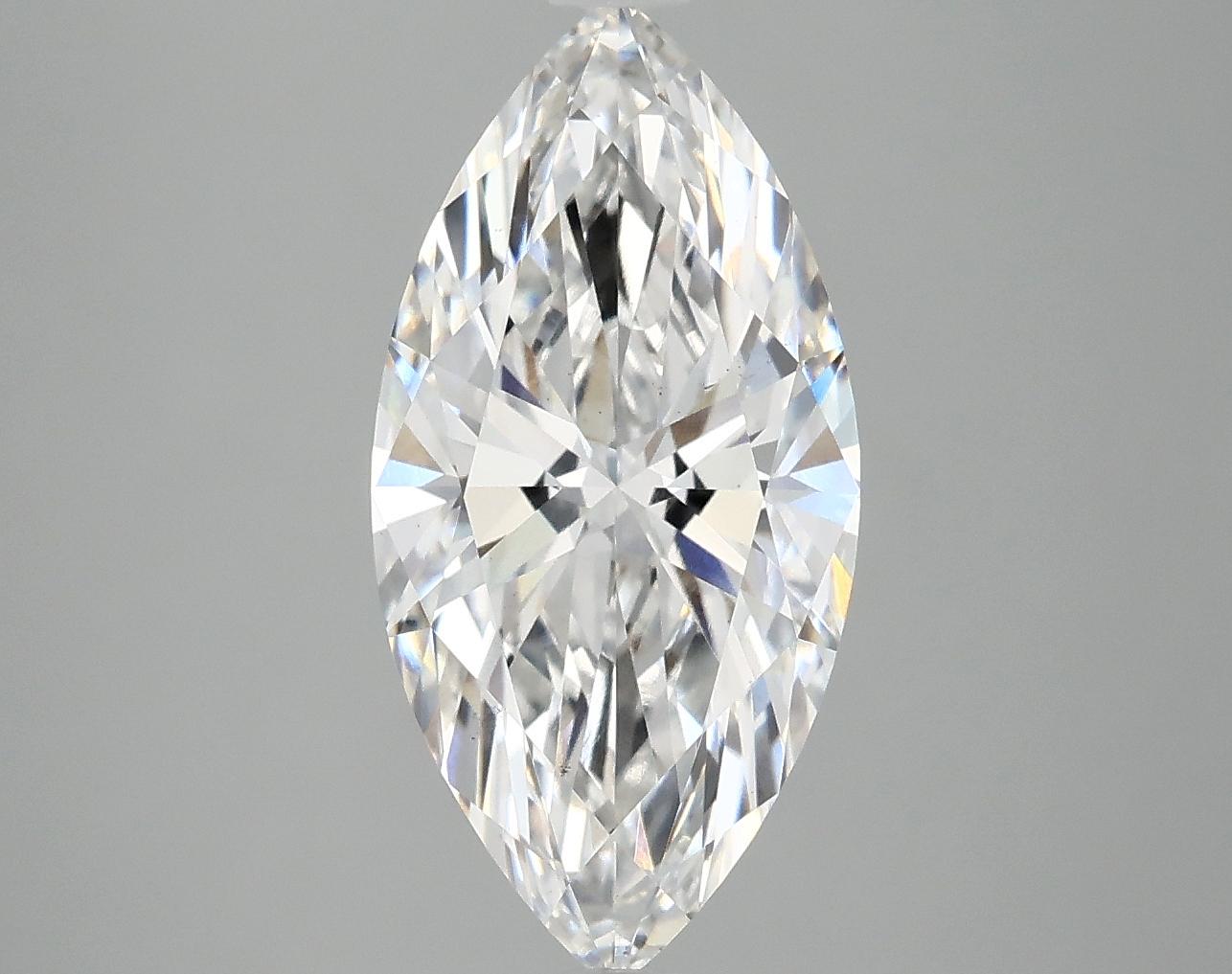3.07 Carat Marquise Shaped Ideal Cut VS2 IGI Certified Lab Grown Diamond
