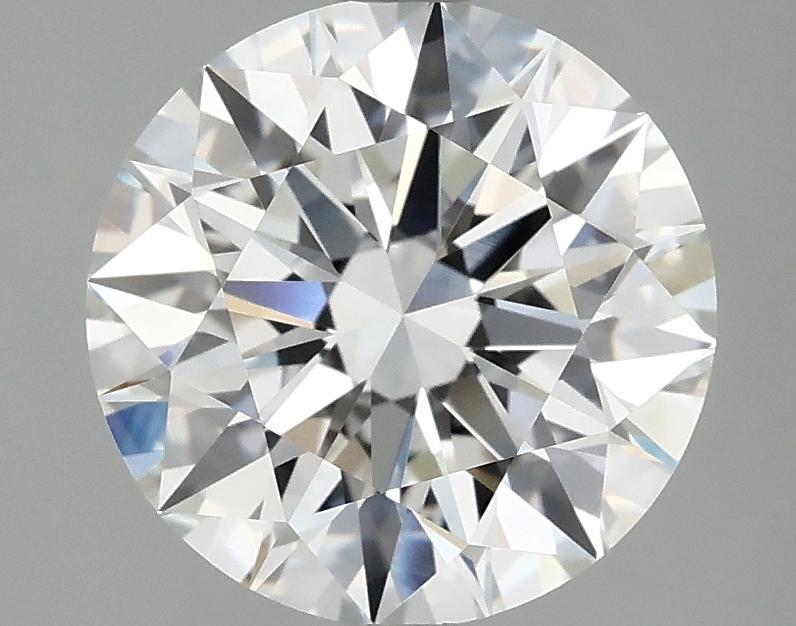 3.09 Carat Round Shaped Ideal Cut VVS2 IGI Certified Lab Grown Diamond