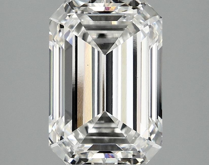 2.85 Carat Emerald Shaped Ideal Cut VS1 IGI Certified Lab Grown Diamond