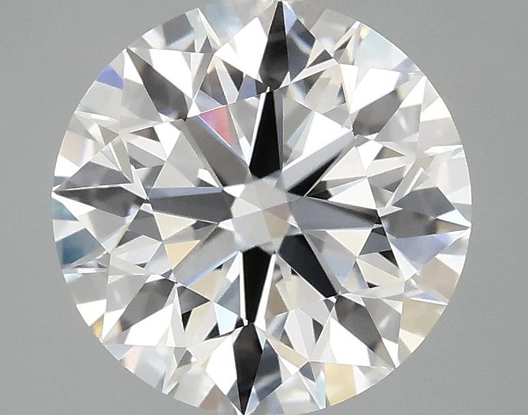 2.96 Carat Round Shaped Excellent Cut VVS2 IGI Certified Lab Grown Diamond