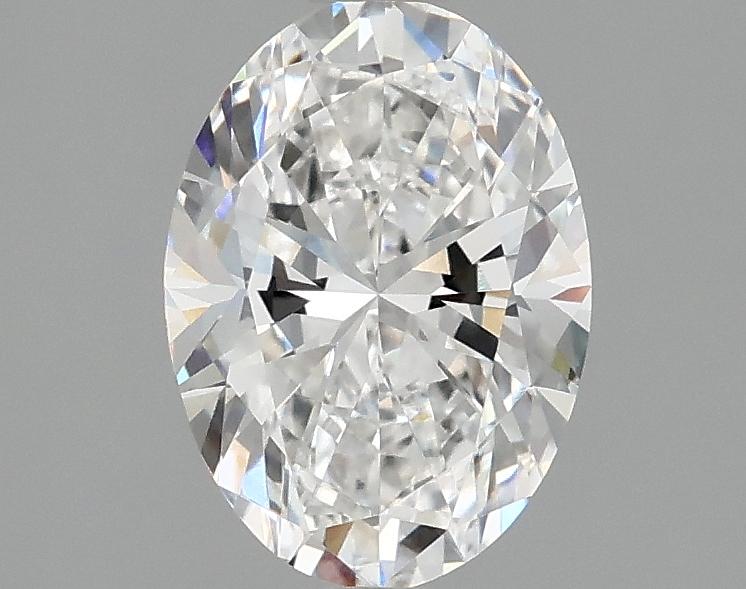 1.5 Carat Oval Shaped Ideal Cut VVS2 IGI Certified Lab Grown Diamond