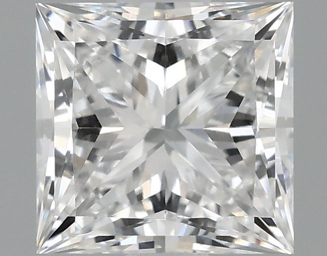 0.97 Carat Princess Shaped Ideal Cut VVS2 IGI Certified Lab Grown Diamond