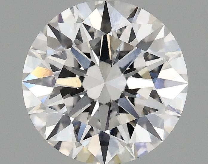 2.06 Carat Round Shaped Ideal Cut VVS2 IGI Certified Lab Grown Diamond