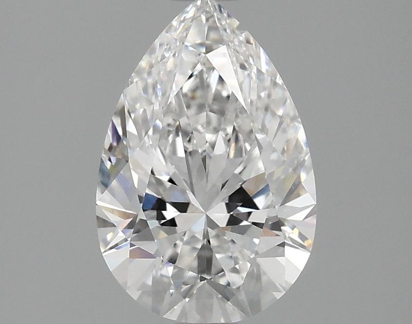 1.58 Carat Pear Shaped Excellent Cut VVS2 IGI Certified Lab Grown Diamond