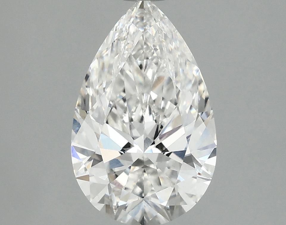 2.09 Carat Pear Shaped Ideal Cut VVS2 IGI Certified Lab Grown Diamond