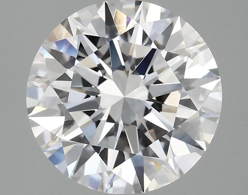 3.06 Carat Round Shaped Ideal Cut VVS2 IGI Certified Lab Grown Diamond
